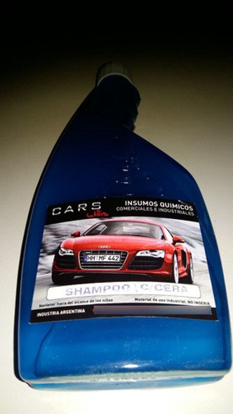 Lava Autos Shampoo Neutro Cera Concentrado Brillo Carswillis 1