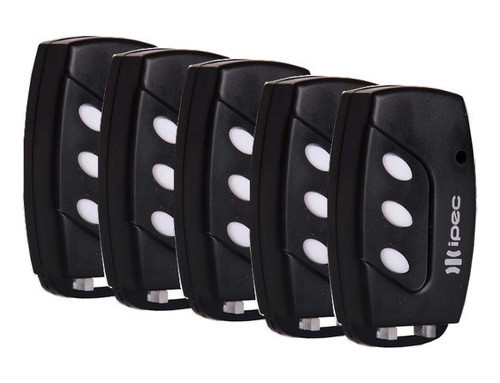 Kit 5 Controle Portão Alarme 433mhz Ipec Garen Ppa Rcg Seg 0