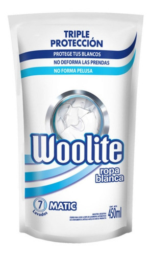 Woolite Extra Blanco Dp 450 Ml X12u 1
