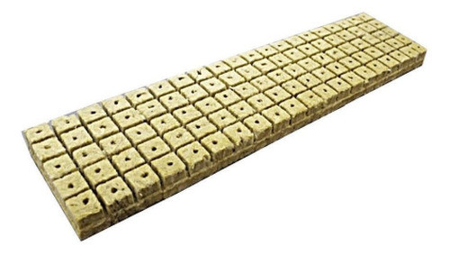 Kit 50 Cubos Germinação Lã De Rocha 25x25mm Clonagem Planta 0