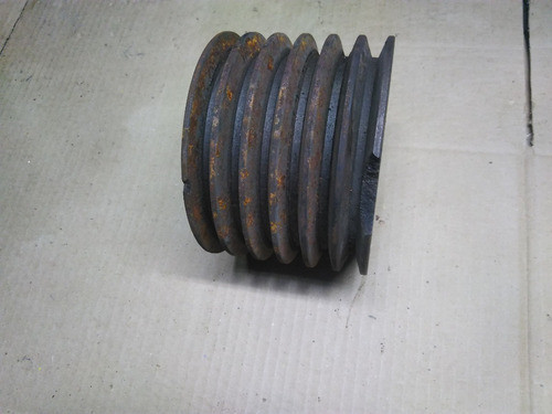 Polea Fundicion De Hierro Varios Canales Turri 1