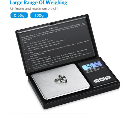 Escala De Joyería Bolsillo, Balanza Electrónica Inteligente 1
