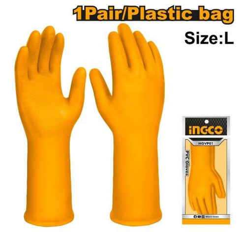 Guante Latex Ingco Talle L Hgvp01 1