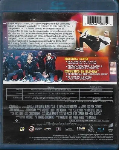 La Batalla Del Año Josh Holloway Chris Brown Blu-ray Nuevo 1