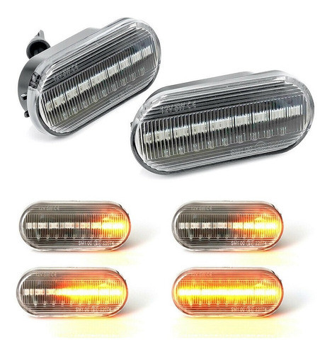 Faros De Giros Secuenciales En Color Clear Para Vw Amarok 0