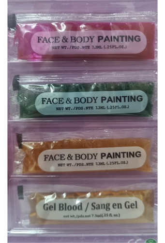 Set Maquillaje Infantil X Colores +3 Colores Brillo Painting 1