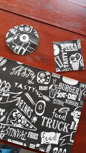 Individuales De Cuerina Excelente Calidad X 12u. 0