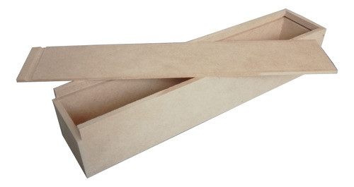 Caja Fibrofacil 7x30x6  Tapa Corrediza  Porta Cuchillo X24un 1