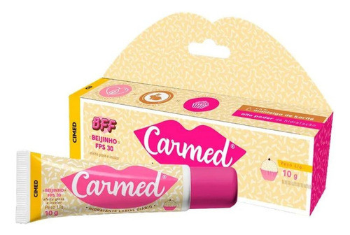 Kit 3 Carmed Bff Glitter + Bff Beijinho + Maça Do Amor 10g 1