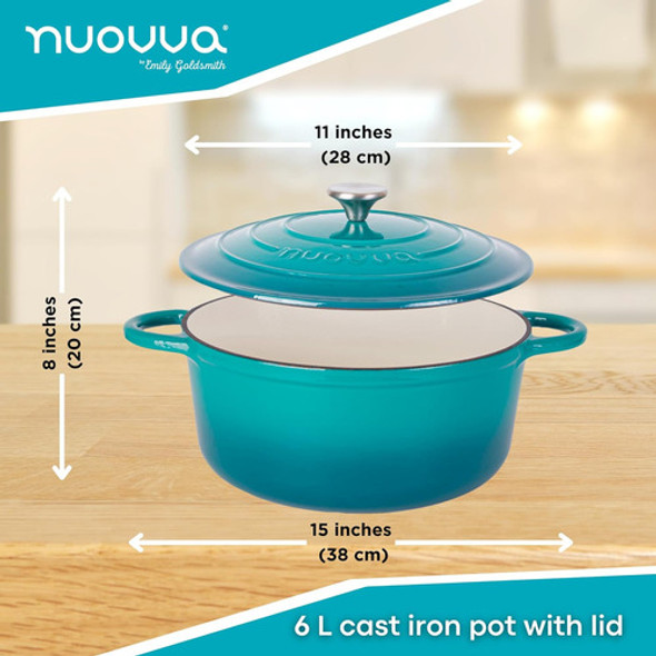 Horno Holandés Hierro Fundido Antiadherente 28cm 1