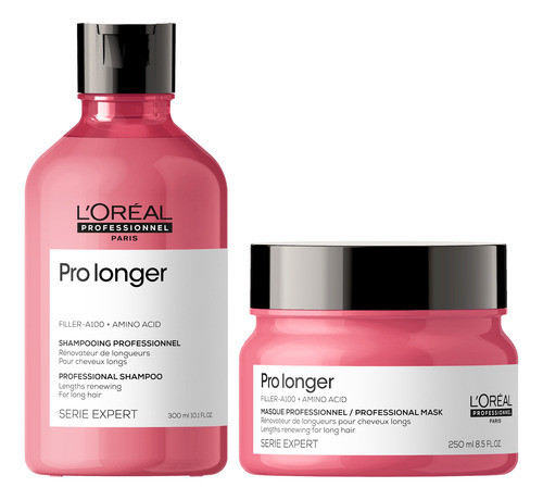 Shampoo 300 Ml + Máscara 250 Ml Prolonger Loreal Pro 0