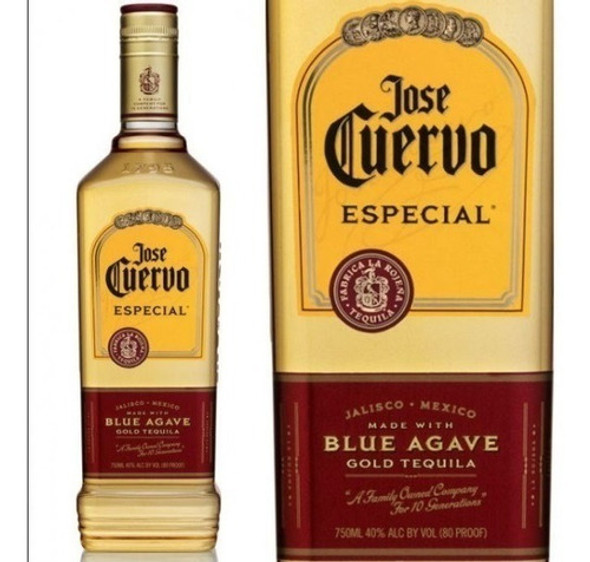 Kit 02 Tequila José Cuervo Gold Especial 750ml - Original 1