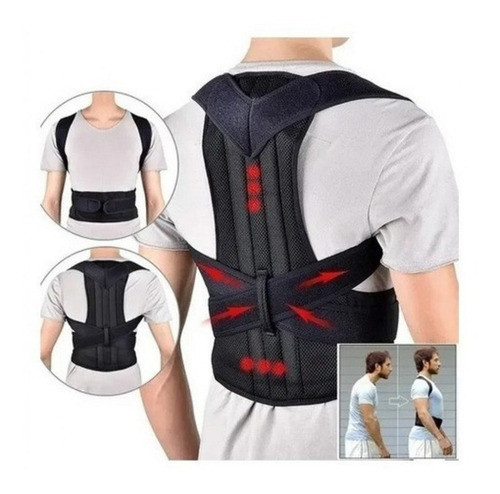 Faja Corrector De Postura  Espalda Postura Cintura Talle Xxl 0