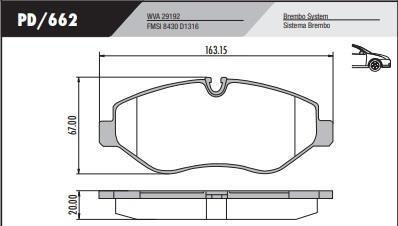 Pastilla De Freno Frasle Pd/662 0