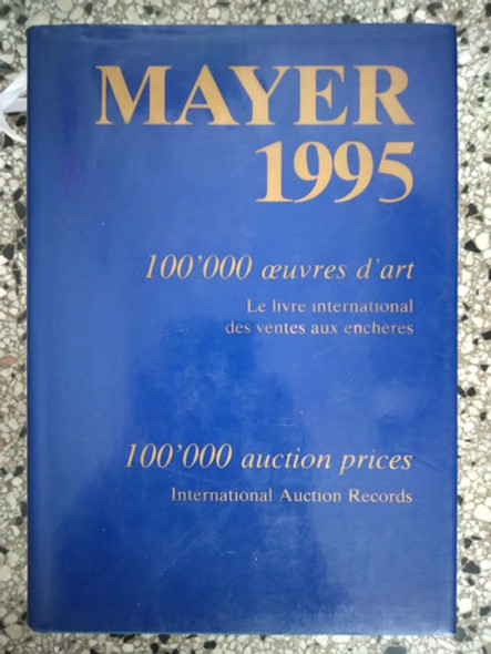 Mayer 1995 100000 Auction Prices Arte Pintura Escultura 0 Mayer 1995 100000 Auction Prices Arte Pintura Escultura 0
