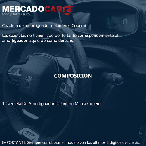 Cazoleta Delantera Citroen C4 Lounge 2.0 16v Capemi - 2016 1