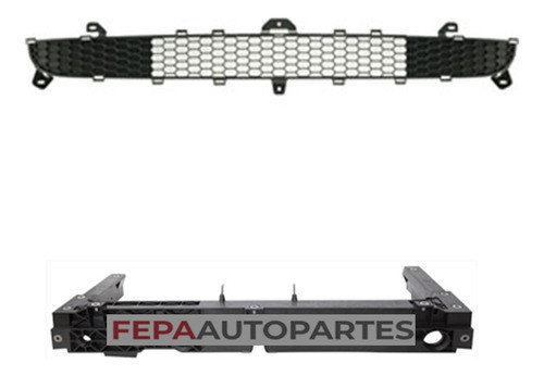Grilla Rejilla Inferior Paragolpe Fiat Palio Novo 12/18 326 0