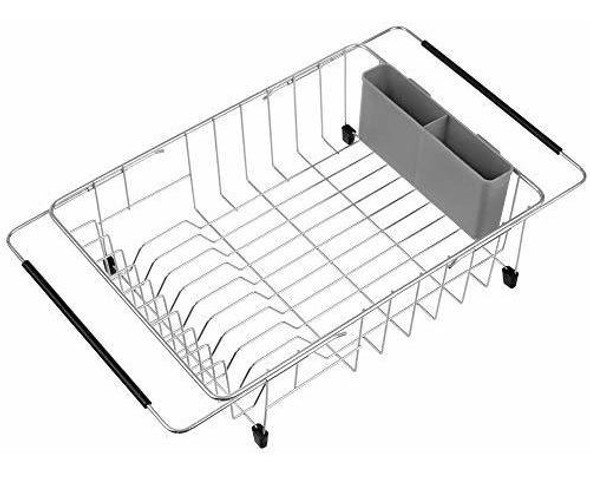 Sanno Escurreplatos Extensible Sobre El Fregadero Con Brazos 0