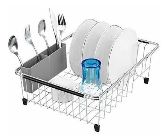 Sanno Escurreplatos Extensible Sobre El Fregadero Con Brazos 1