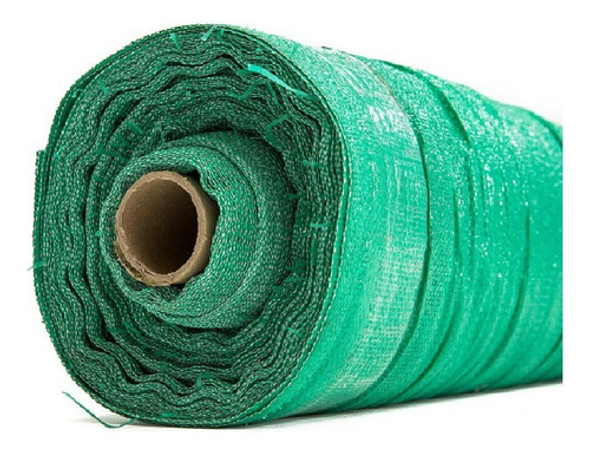 Rafia Cubre Cerco Verde 1,5mt X 10mts 90gr Lona Pileta Obra 0
