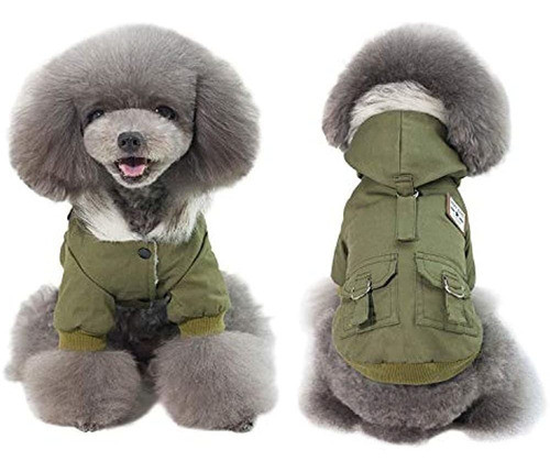 Abrigo Abrigado Con Capucha Y Abrigos Abrigados Para Perros 0