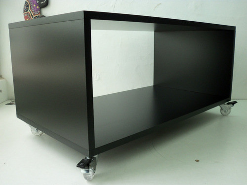 Mesa Ratona Diseño Cubo Con Ruedas Roller  Diseñoalcubo 0