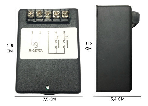 Temporizador Analógico Inv-rt4/12 Para Motores - Inova 1