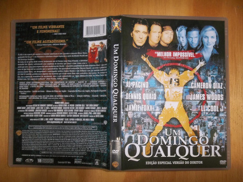 Dvd Duplo Um Domingo Qualquer Al Pacino Dennis Quaid 0
