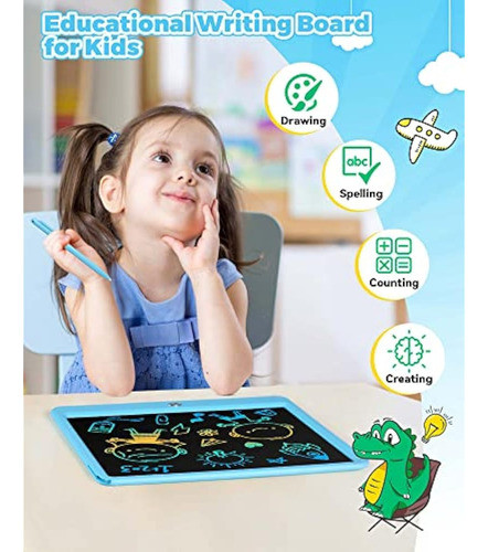 Kokodi Tableta De Escritura Lcd De 12 Pulgadas Con 1
