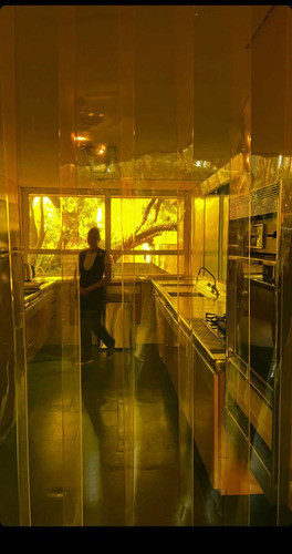 Cortina Pvc Anti - Insetos Amarelo Larg 0,80 X 2,10 Alt 1