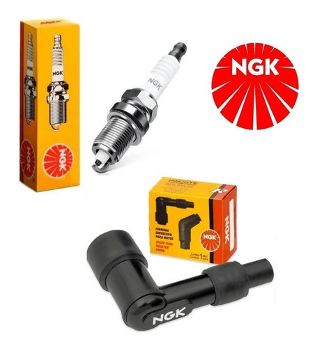 Vela E Cachimbo Yamaha Factor 125 2009 A 2015 Ngk 0