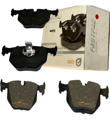 Pastilha Freio Nano Traseira Bmw M3 Serie E46 2000 Até 2007 0