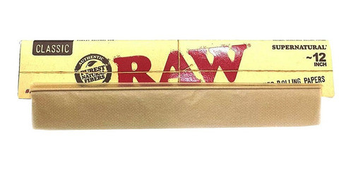 Seda Raw 30 Cm Gigante Grande Original Livreto Com 20 Folhas 0