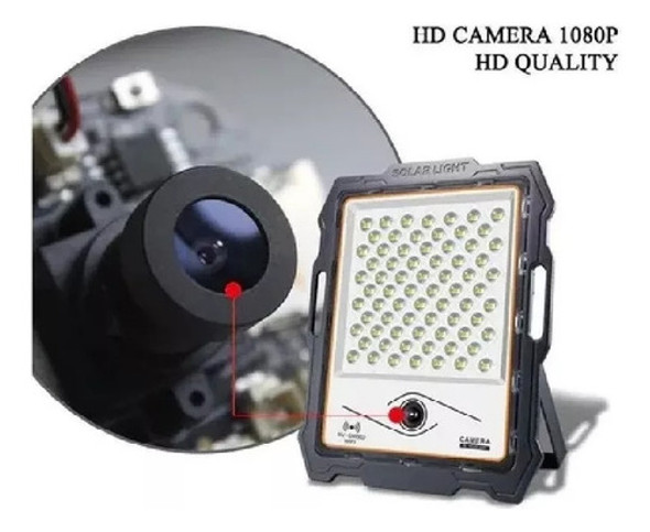 Foco Led Solar 100w Con Camara De Vigilancia Ferreteria K37 1 Foco Led Solar 100w Con Camara De Vigilancia Ferreteria K37 1