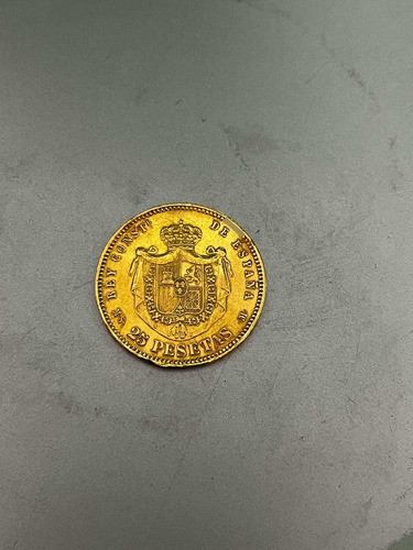 25 Pesetas Alfonso Xii 1880 0