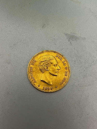 25 Pesetas Alfonso Xii 1880 1