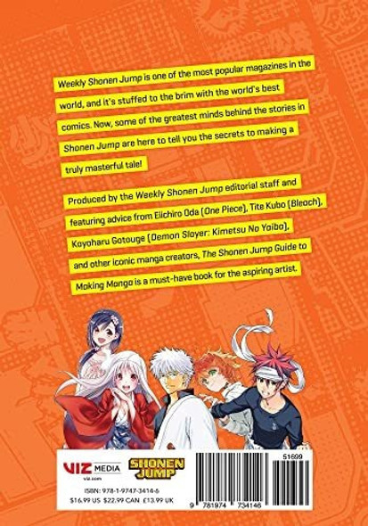 Book : The Shonen Jump Guide To Making Manga - Weekly Shone 1