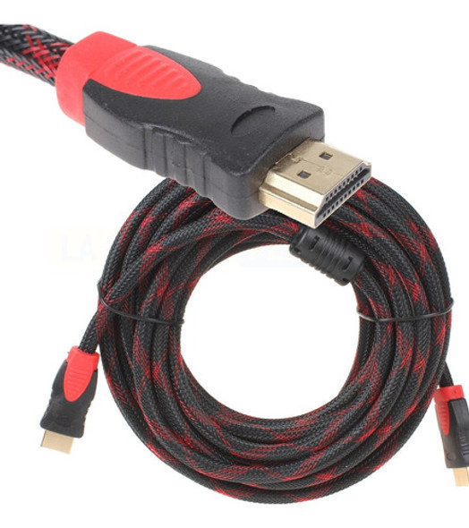 Cable Hdmi A Hdmi 5 Metros Pc Play 3, 4 Smart Tv 0