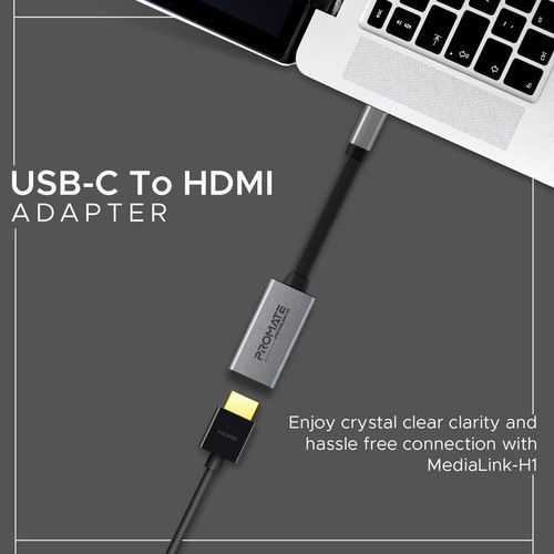 Hub Usb-c A Hdmi 4k Promate Medialink-h1 - Bgreat 1