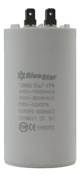 Capacitor Condensador Para Aire Acondicionado 50mf 450vac 0
