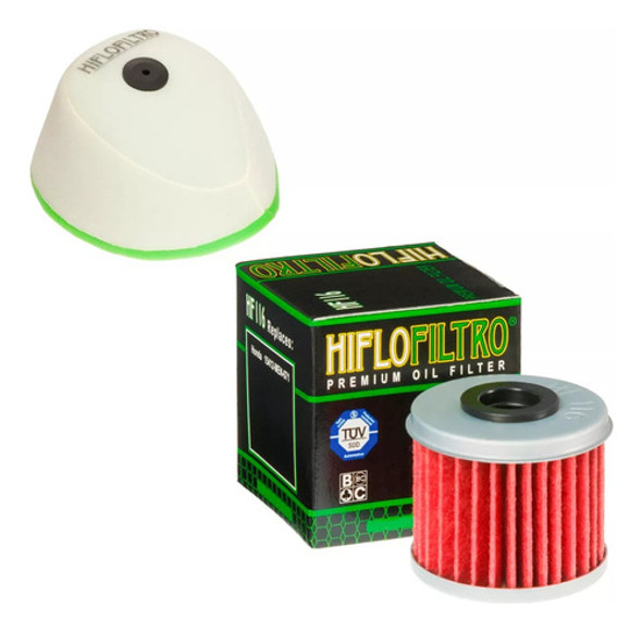 Kit Filtros Aire Aceite Honda Crf 450r 2003-2008 0