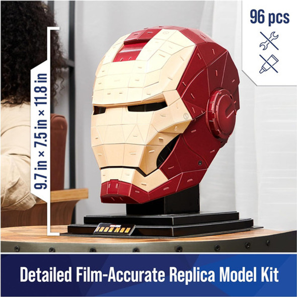 Kit De Rompecabezas 3d De Iron Man, 96 Piezas, Para Adultos 1
