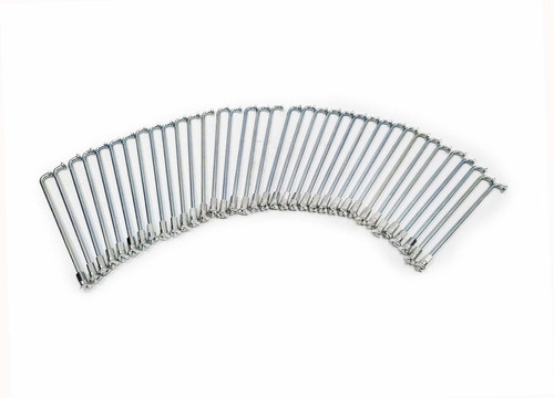 Kit Rayos 36 Rayos P/ Motos Curvo 125 X 4,0 Mm Solomototeam 0