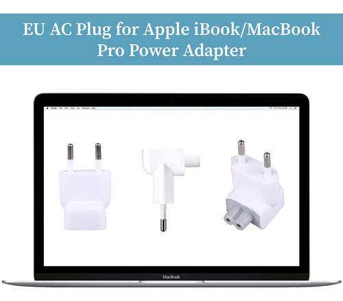 Apple-compatible Interchange Ac Adapter Plug (blanco) 1