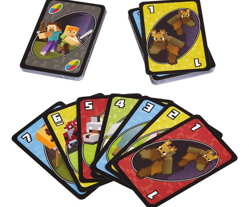 Jogo De Cartas Uno Cards Minecraft Educativo 1