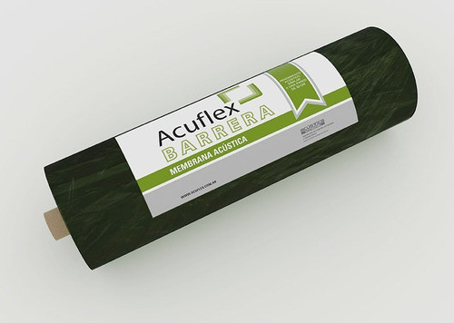 Membrana Acústica 4mm Aislante De Ruido Rollo 1.00x5.00 Mts 1