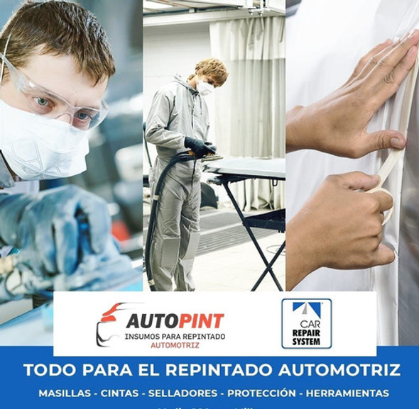 Sellador De Carroceria Poliuretano Blanco Carrepairsystem 1