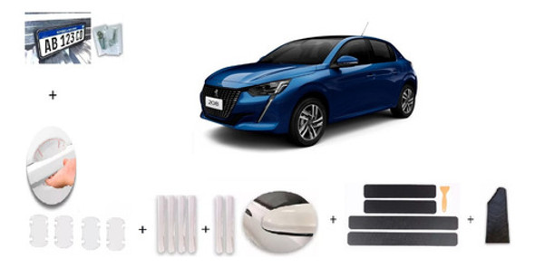 Kit Combo De Accesorios De Protección Para Peugeot 208 2021 1
