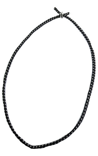 Extensor Corda Elastica Sem Gancho 80cm Preto/branco-70un 0