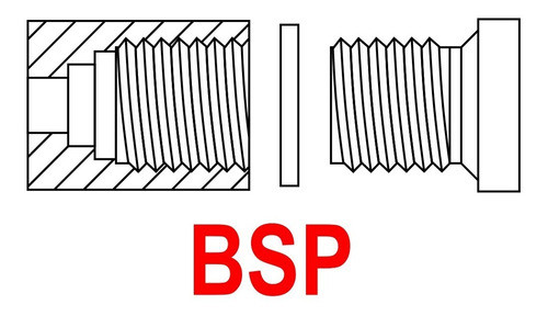 05 Conexao Pneumatica T / Tee Tubo 4mm Rosca Central 1/8 1